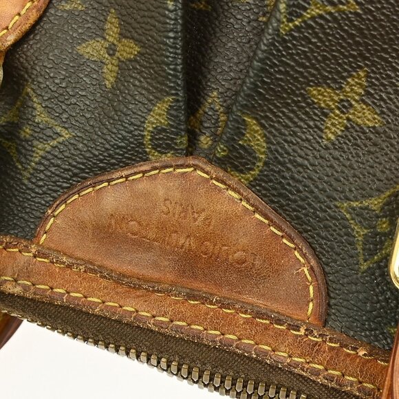 LOUIS VUITTON MONOGRAM PALERMO PM 2WAY TOTE BAG M40145 VI4008 YQ04210 BN02 - Picture 3 of 14